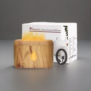 🔥Flame Diffuser for Essential Oils, 200ml Ultrasonic Aroma Diffuser BNWT🔥